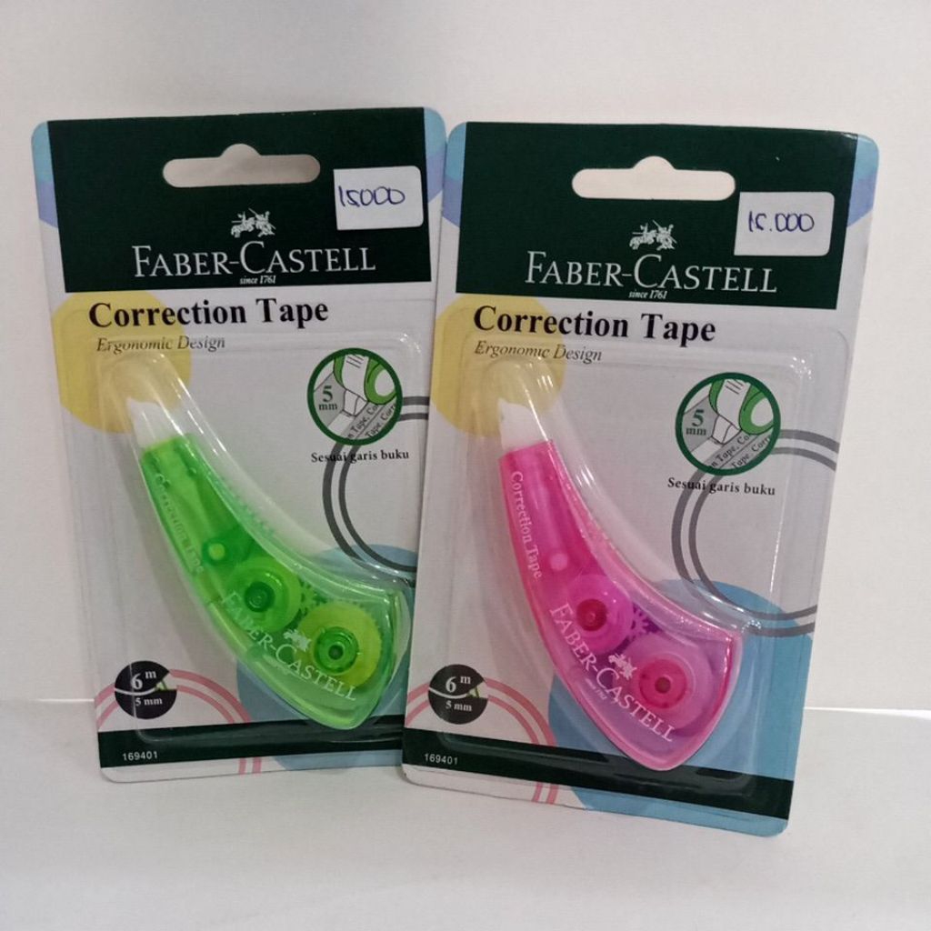 

CORRECTION TAPE / FABER CASTELL / 6M