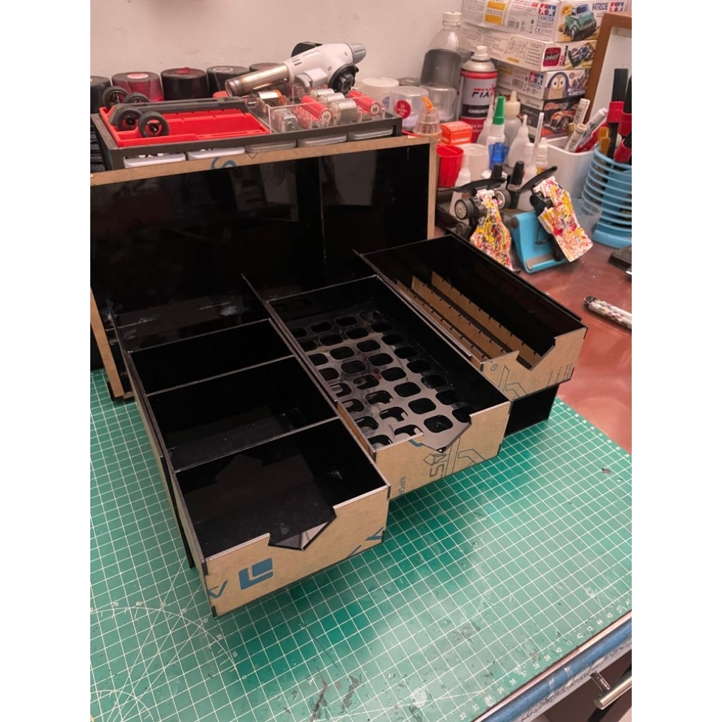 Kandang Laci Box tamiya mini 4wd HJH / VERSUS / TRENDY request model