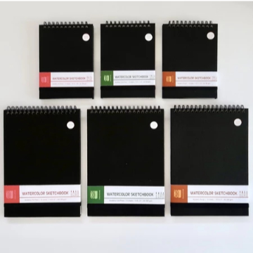 

Baohong Academy - Watercolor Sketchbook Spiral 300gsm - A6/A5 (HP/CP/R) - SAS