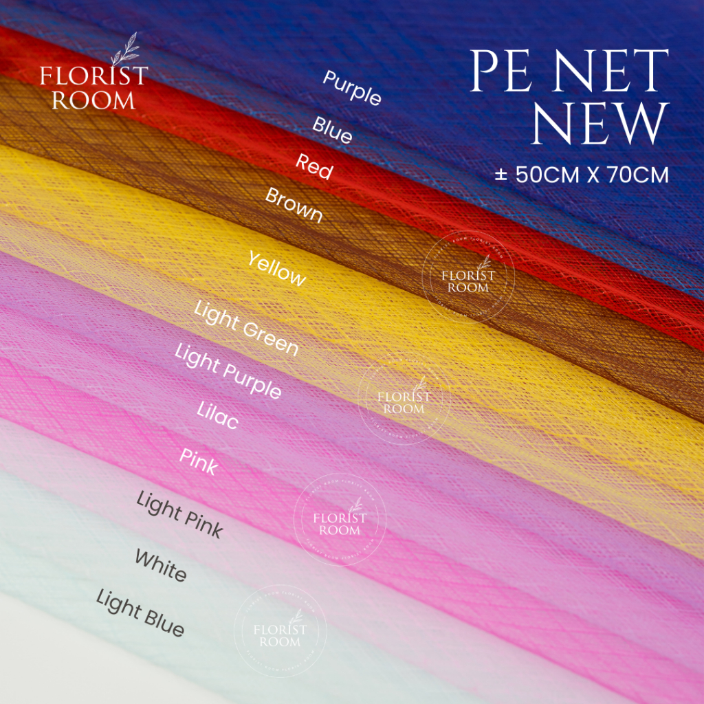

PE NET NEW -wrapping -bungkus bunga
