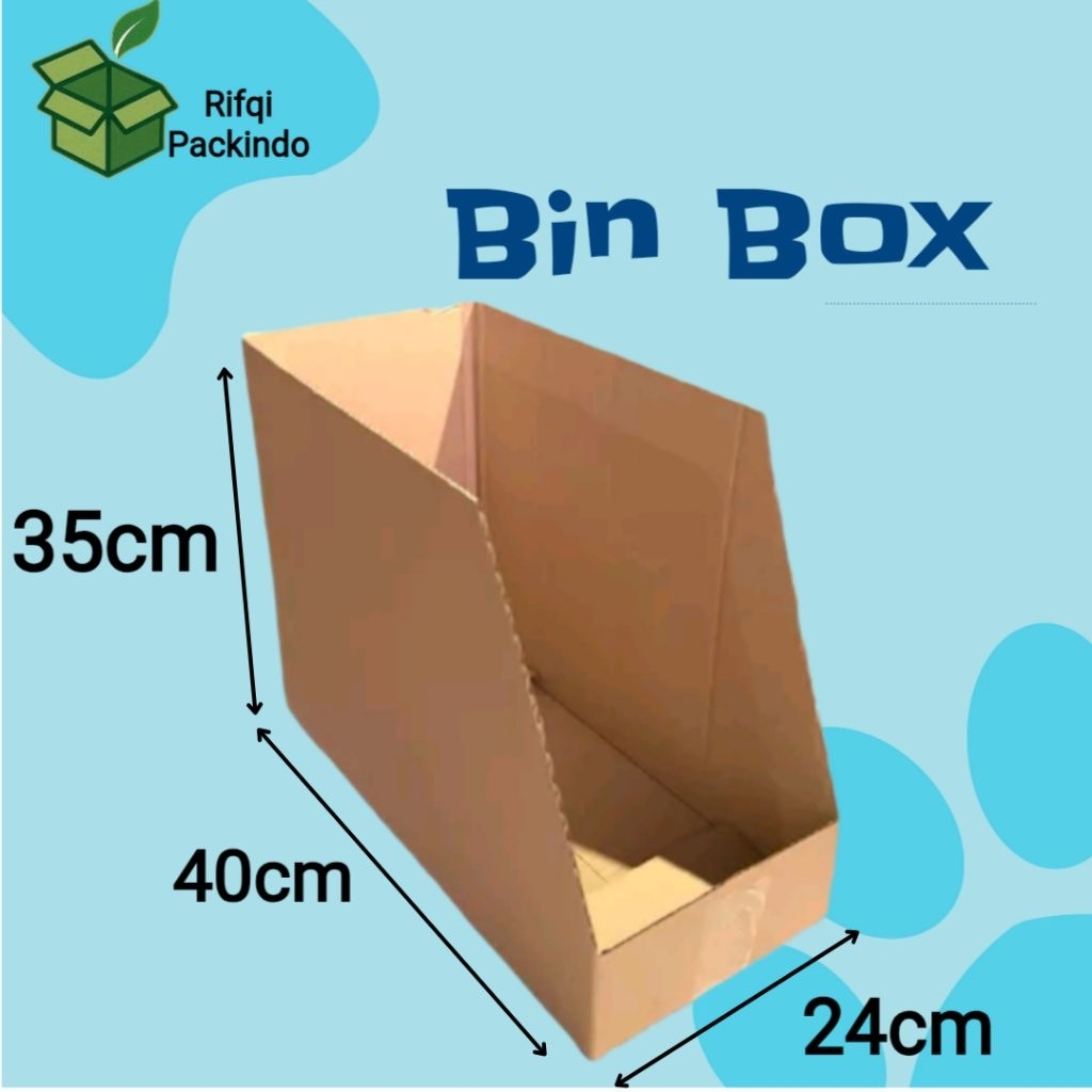 

Kardus Arsip Polos Ukuran 40x24x35cm / Bin Box / Dus Arsip / Box Arsip / Kotak Arsip / Karton
