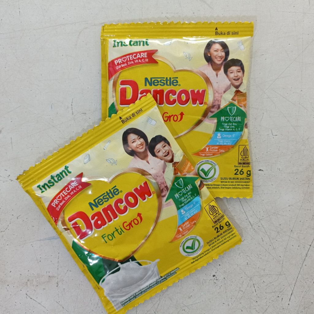 

Dancow susu bubuk full cream putih sachet 26 gram | susu bubuk dancow | dancow susu bubuk putih