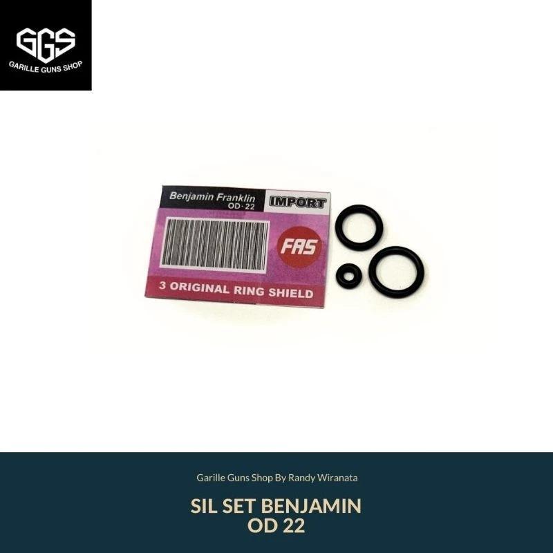 Oring Sil Set Benjamin OD 22