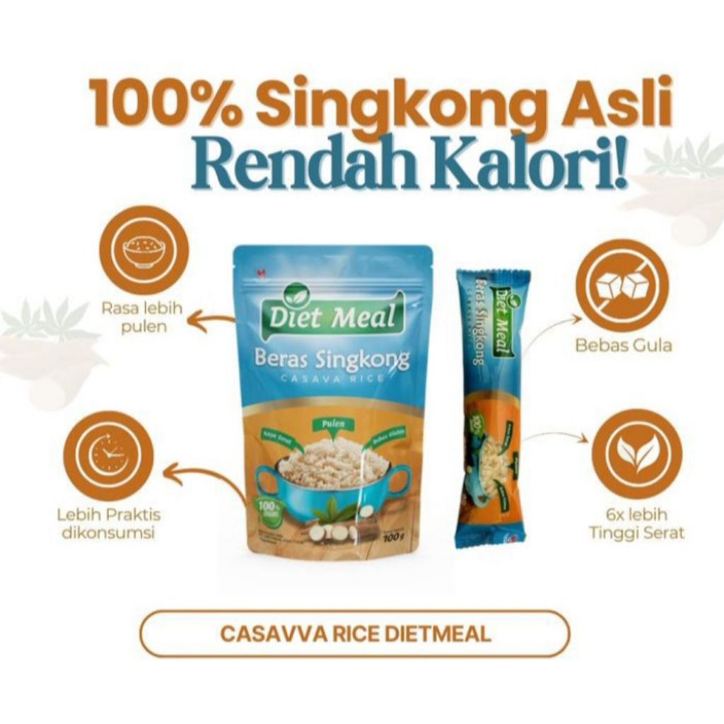 

beras singkong instant seduh sachet 30 gram