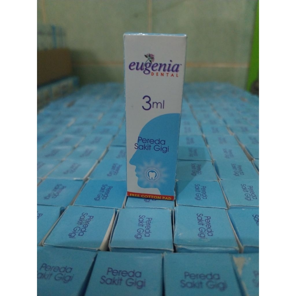 eugenia dental 3ml, eugenia 3ml, eugenia obat sakit gigi, eugenia gigi, dental, obat sakit gigi, oba