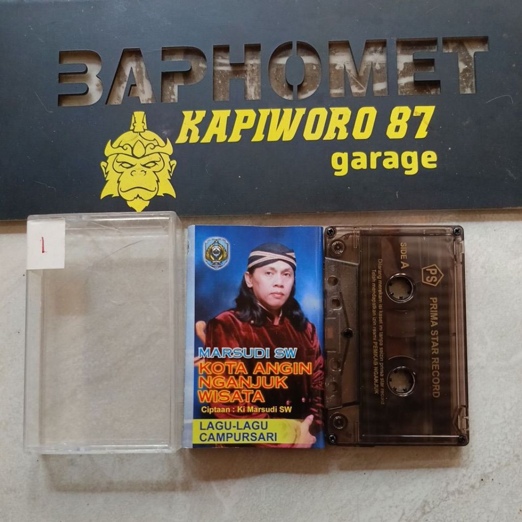 kaset pita,, MARSUDI SW..KOTA ANGIN NGANJUK WISATA