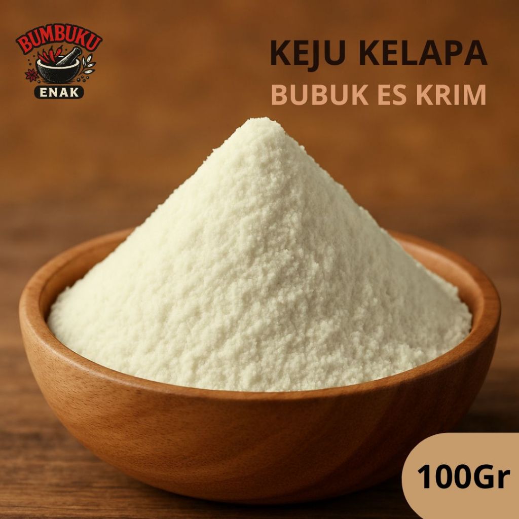 

Bubuk Es Krim Rasa Keju Kelapa 100gr – Perpaduan Gurih & Manis untuk Usaha Dessert, Jajanan, dan Minuman