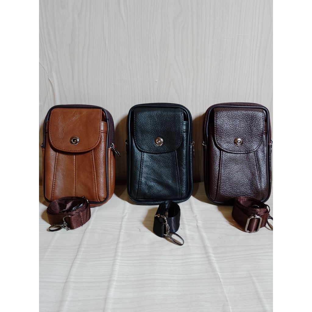 Dompet HP Pria Dompet Kulit