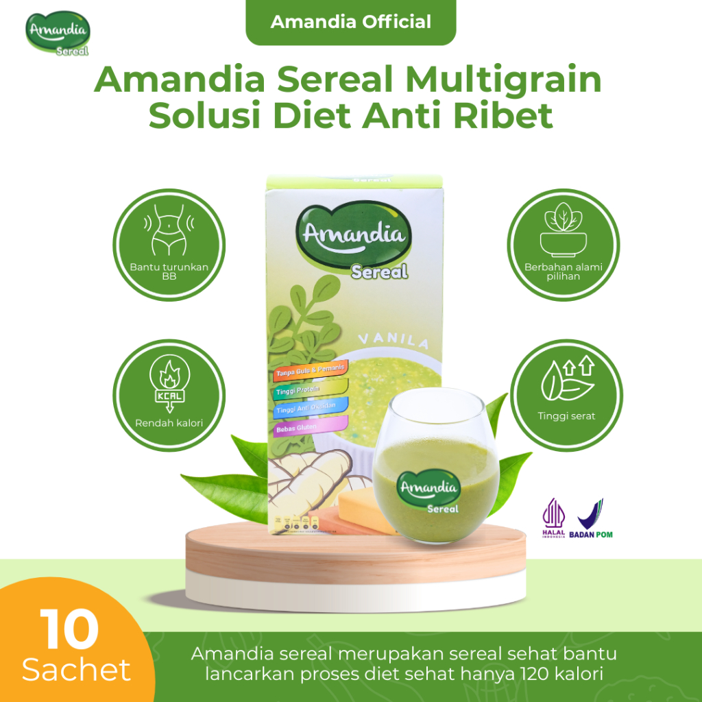 

Amandia Sereal Solusi Diet Anti Ribet Berbahan Alami Pilihan