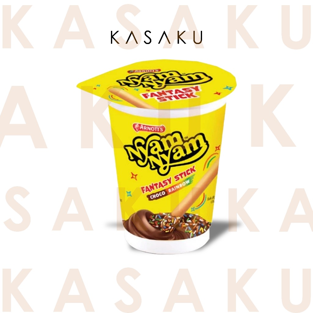 

Nyam Nyam – Stick Biskuit Rasa Choco Rainbow | Kasaku