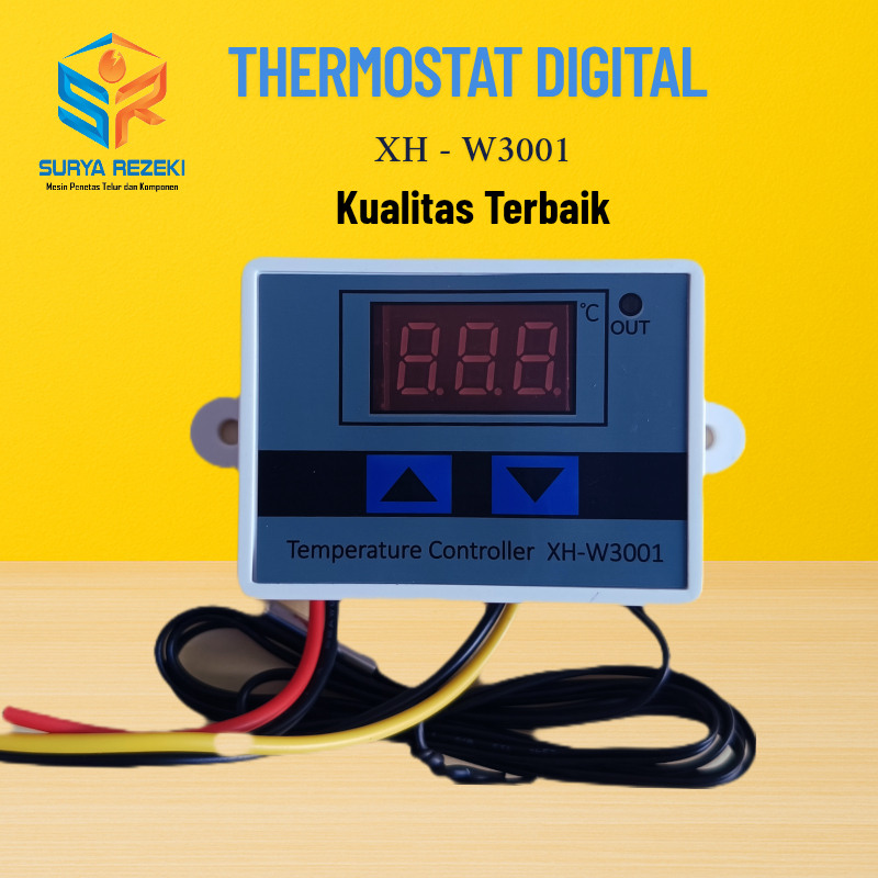 Termostat Digital Thermostat digital W3001 Mesin Tetas Telur penetas telur otomatis