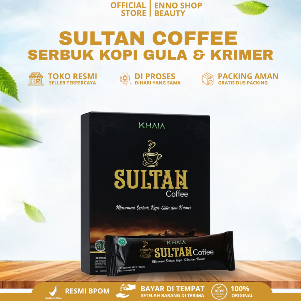 

KOPI SULTAN KHAIA 1 BOX ISI 10 SACHET ORIGINAL