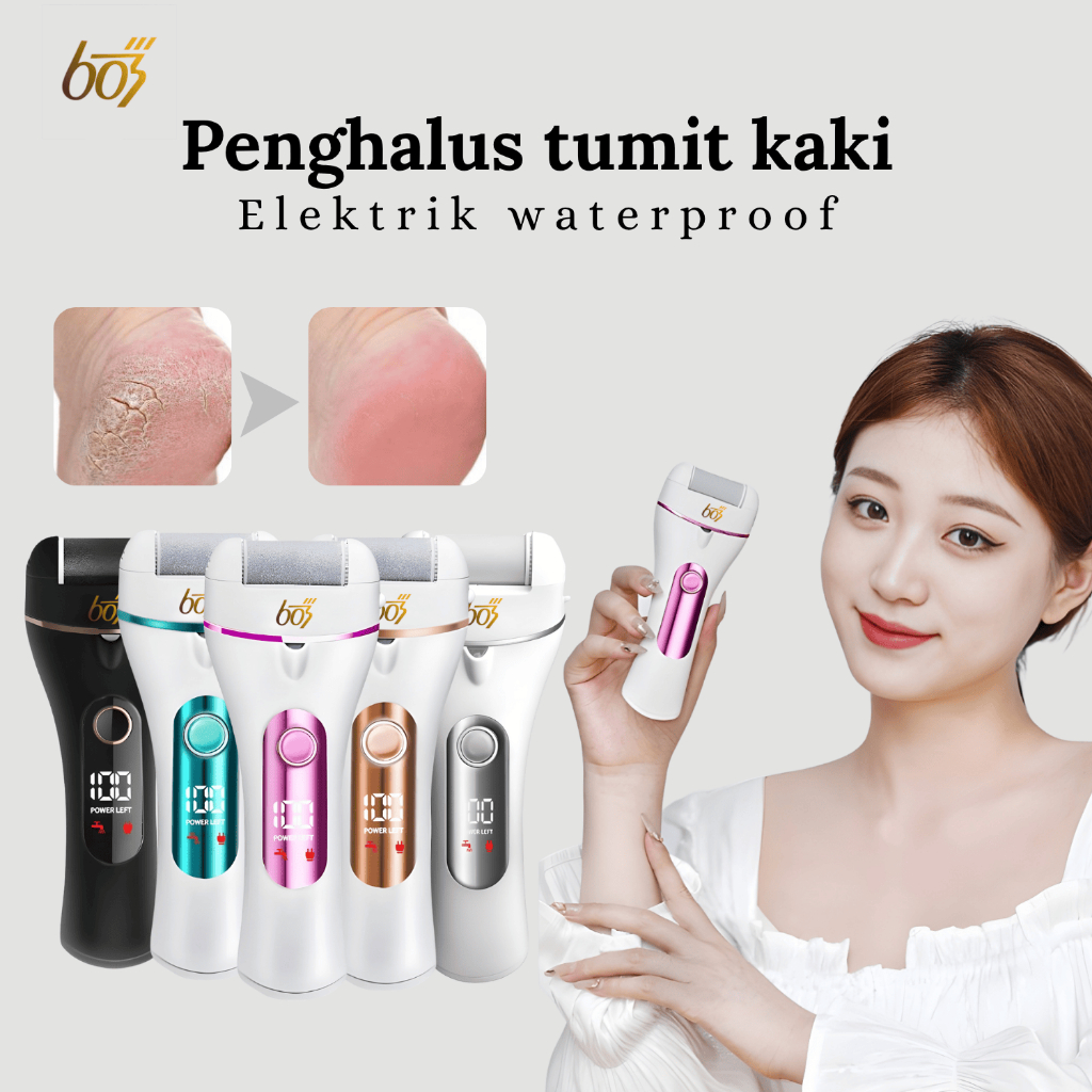 603 Penghalus Tumit Kaki Penghalus Kaki Elektrik Untuk Kulit Mati Dan Kapalan  Electric Callus Remov