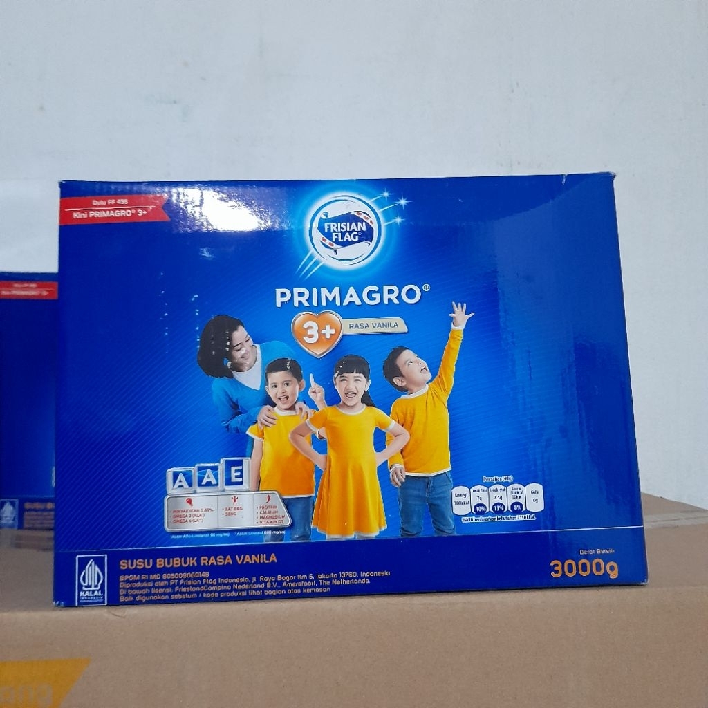 

Primagro 3+ Vanila 3kg / 3000gr Exp Akhir September 2025