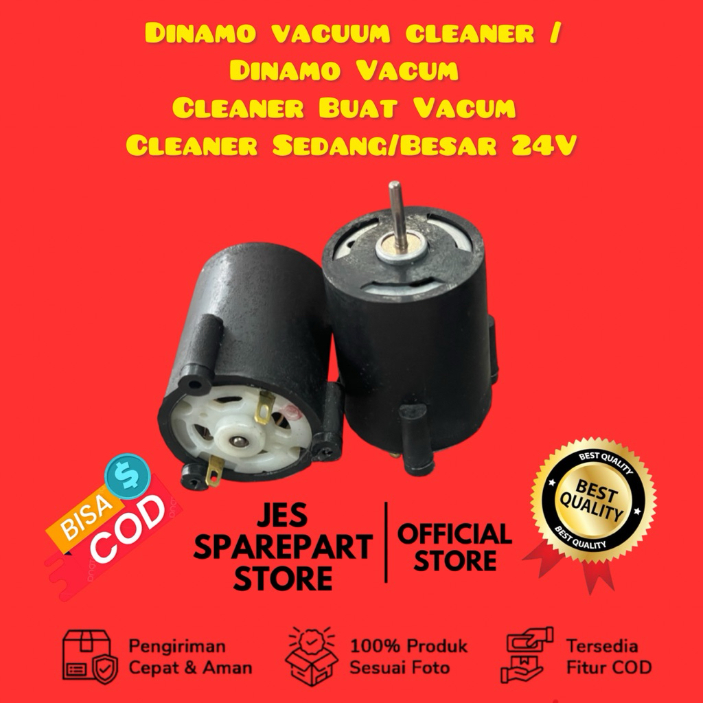 DINAMO VACUM CLEANER / DINAMO VACUM CLEANER BUAT VACUM CLEANER SEDANG / BESAR 24V