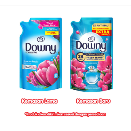 Downy Pelembut & Pewangi Pakaian Sunrise Fresh 1.4 L