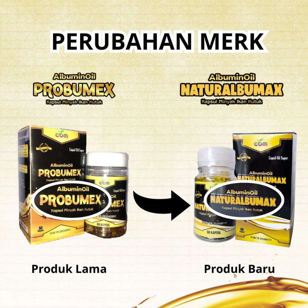 Kapsul Minyak Ikan Kutuk Probumex/Naturalbumax