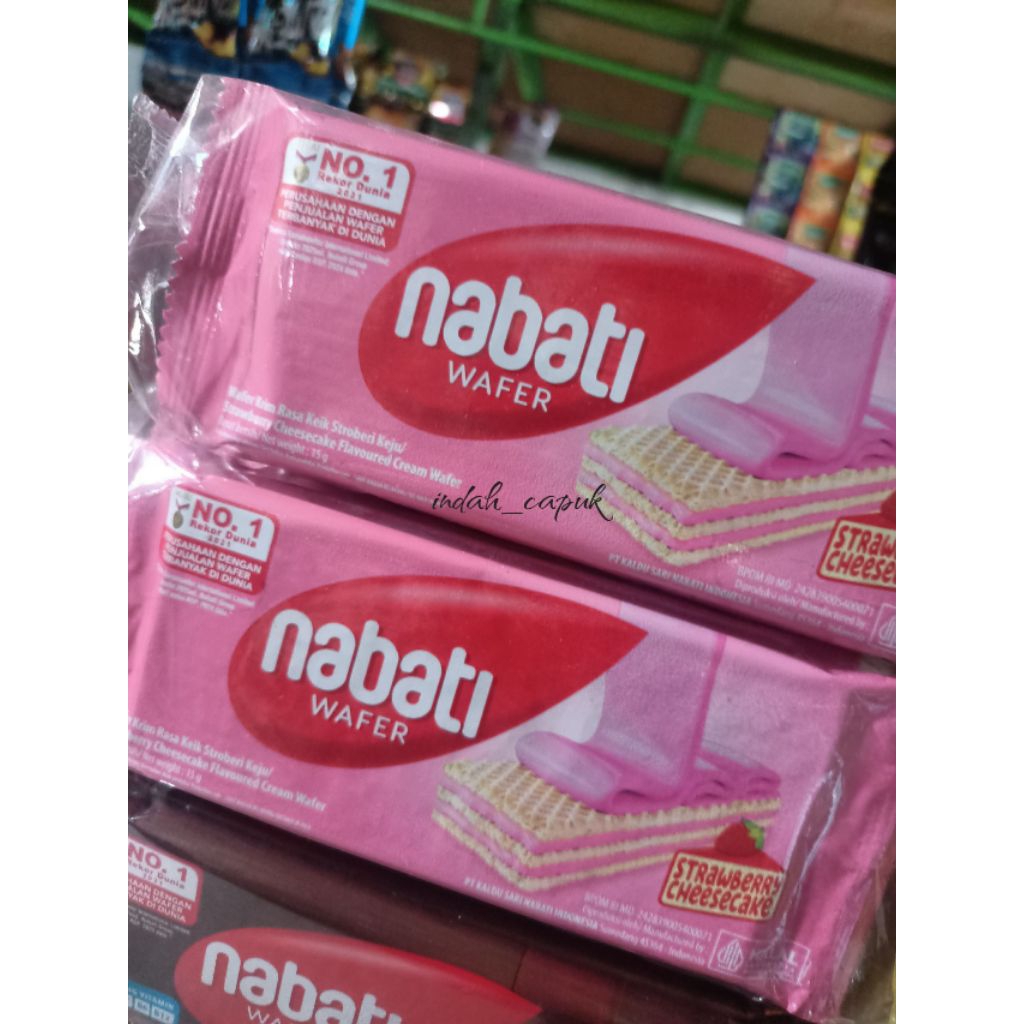

NABATI WAFER 10h ISI 10 PCS ENAK GURIH BANYAK VARIAN