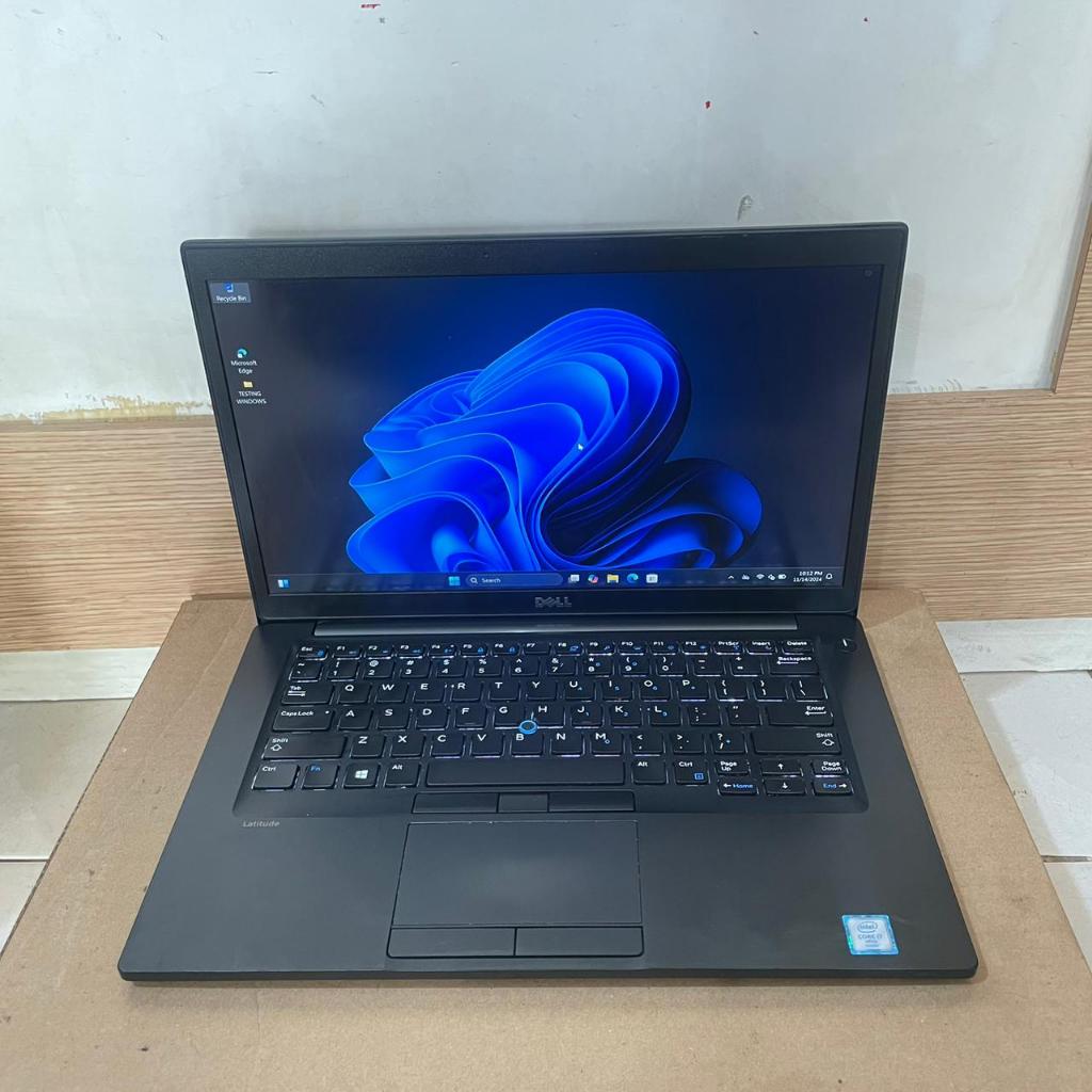 LAPTOP SECOND,Laptop DELL 7480, Core i7-6600U, Gen 6Th, Black