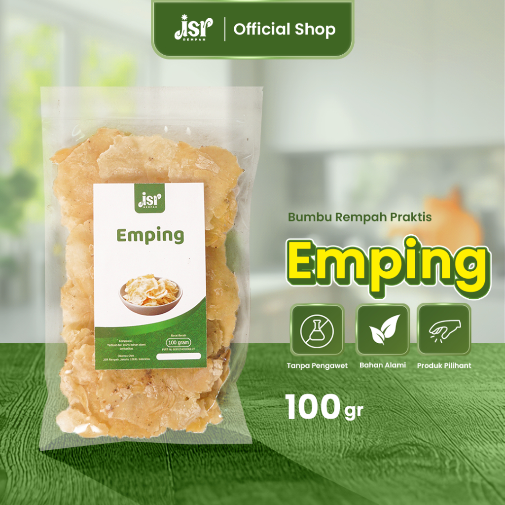 

Jsr Rempah Emping Melinjo Mentah 100 Gram