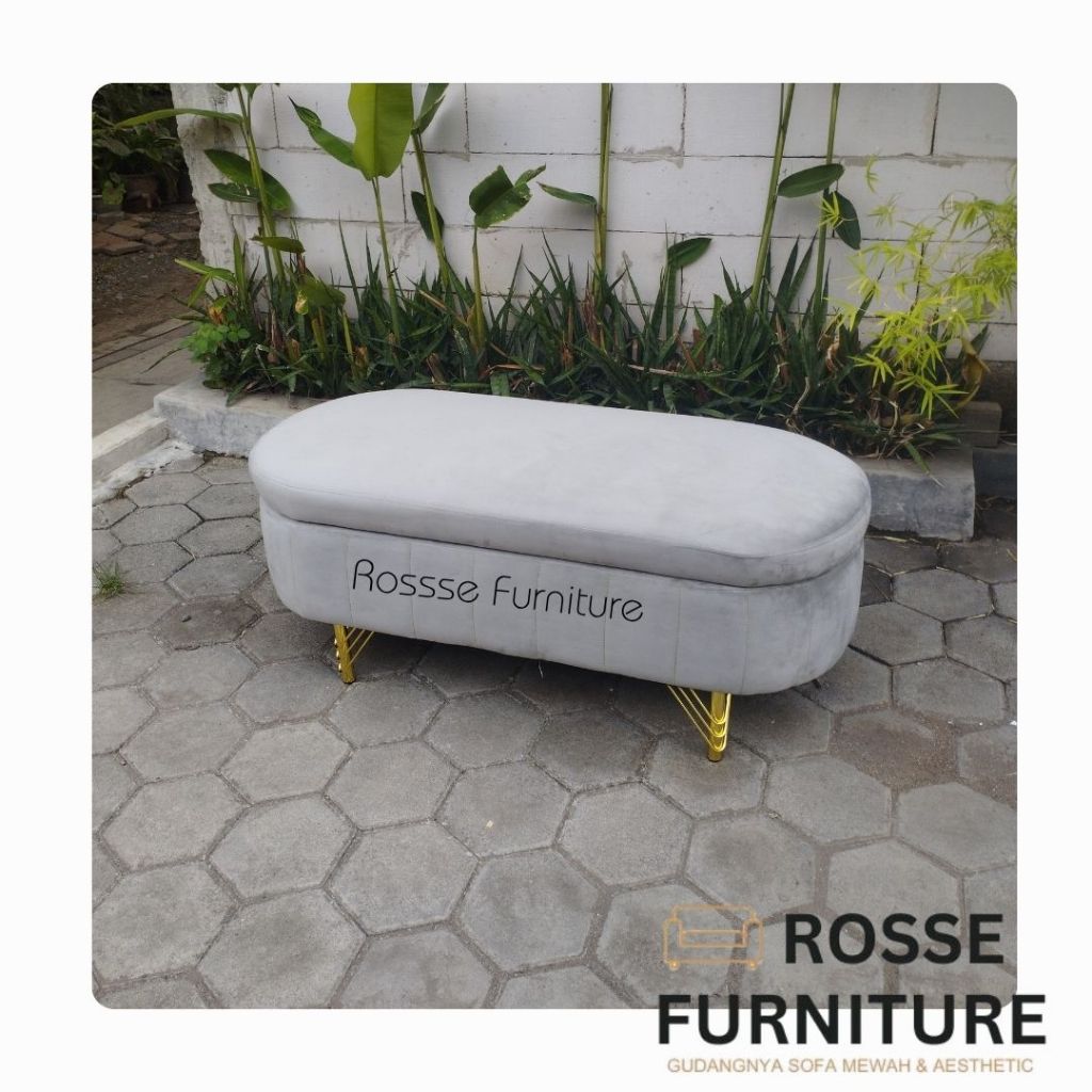 Bench luvina | Bench Storage | Bench Oval | Sofa Bench | bench Minimalis