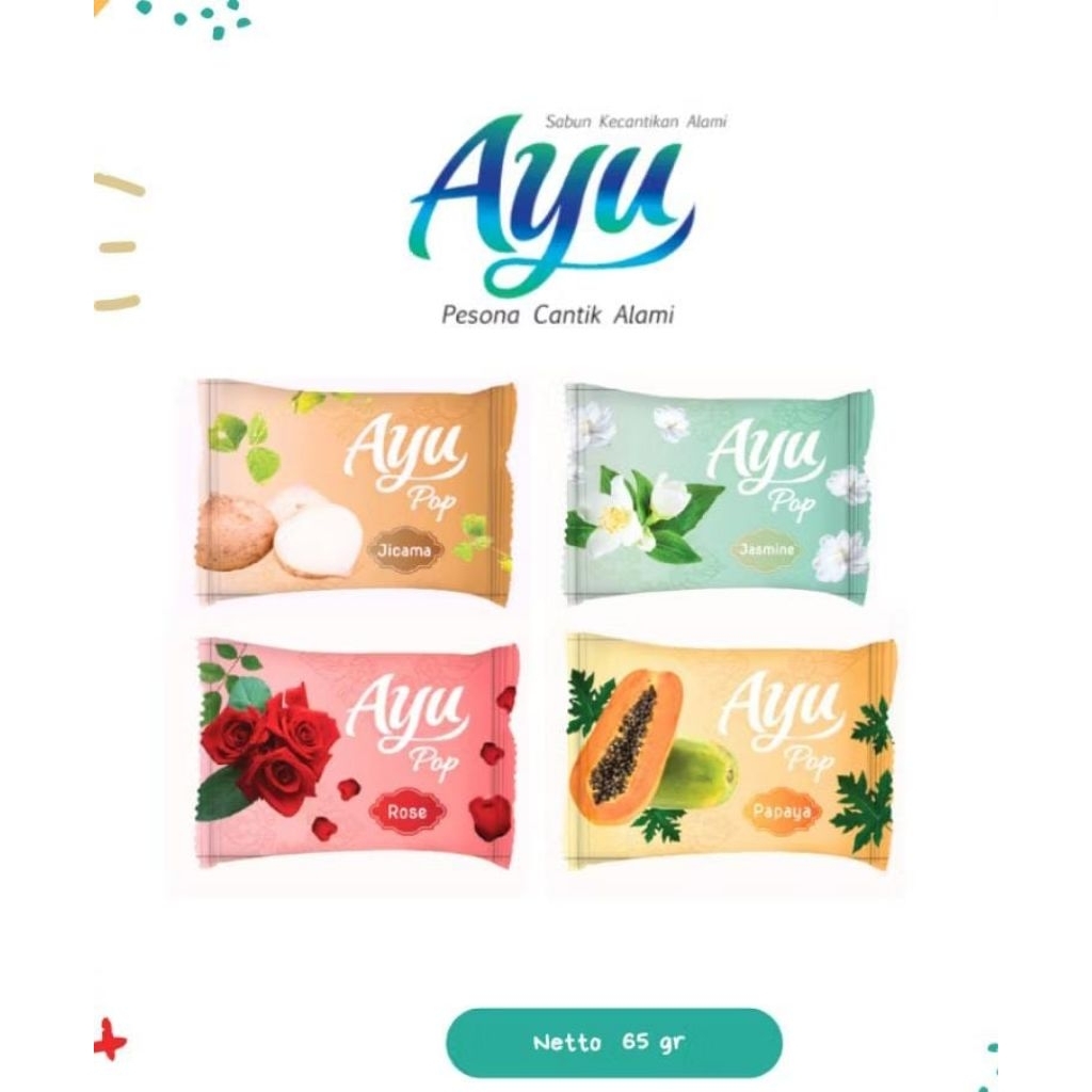 Sabun Mandi Ayu pop/ Sabun Mandi Ayu 65gr Ecer