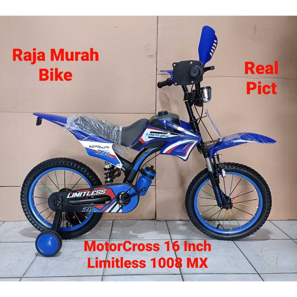 Sepeda Anak Laki Laki Bmx 16 Limitless 1008 Trail Sepeda Anak Bmx Trail Limitless 1008 16 Inch