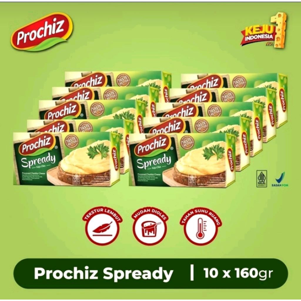 

prochiz Spredy keju oles 10 x 160gr