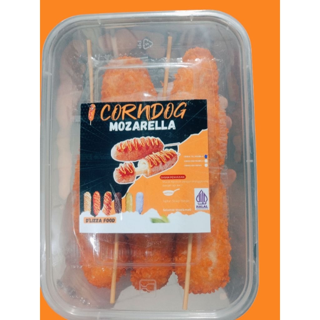 

Paket mozarela corndog isi 5 pcs lebih hemat dan murah