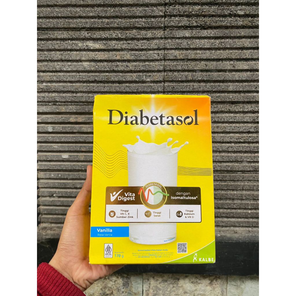 

DIABETASOL SUSU 170g COKLAT / VANILA / CAPPUCINO / ALMOND OAT