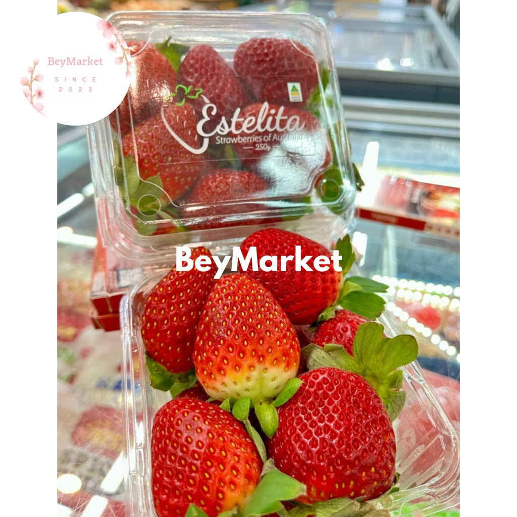 

Strawberry Australia 250g | Stroberi Merah Import | Pack