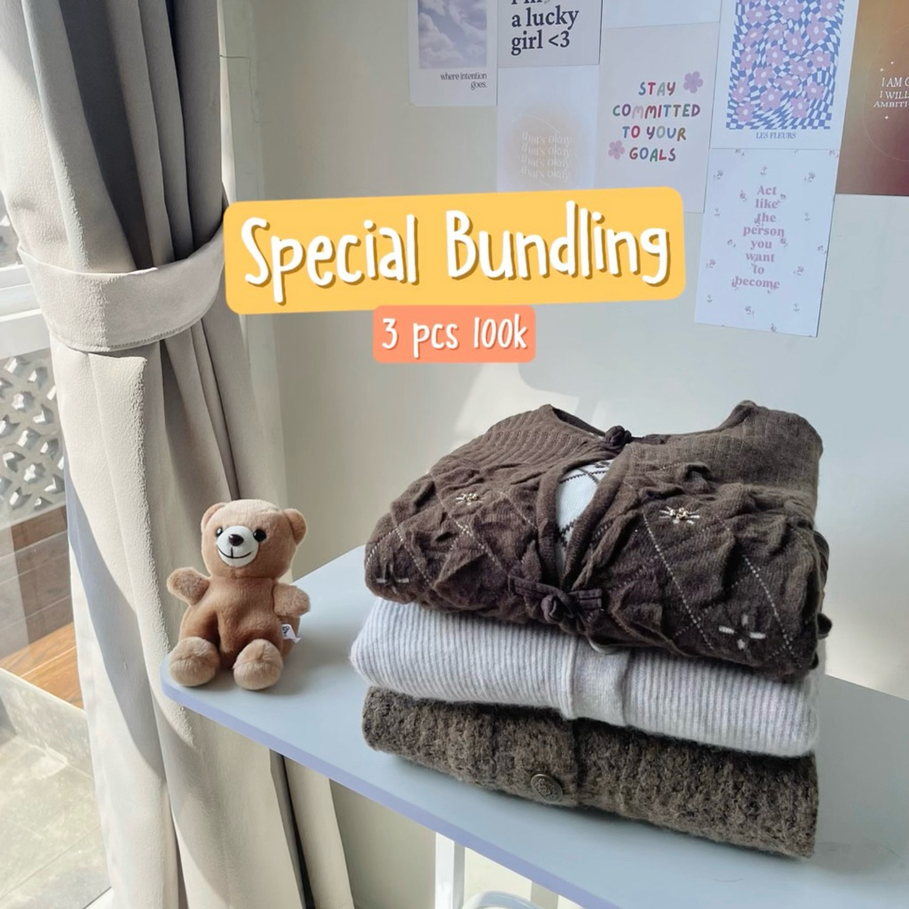 Cardigan Rajut | Baju Rajut Wanita | Rajut Import