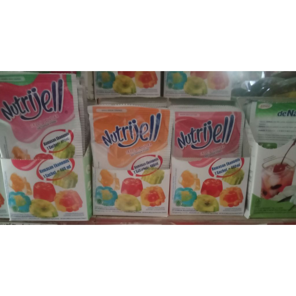 

NUTRIJEL Kenyal manis dan enak (1pak/12pcs)(packing bubble wrap)
