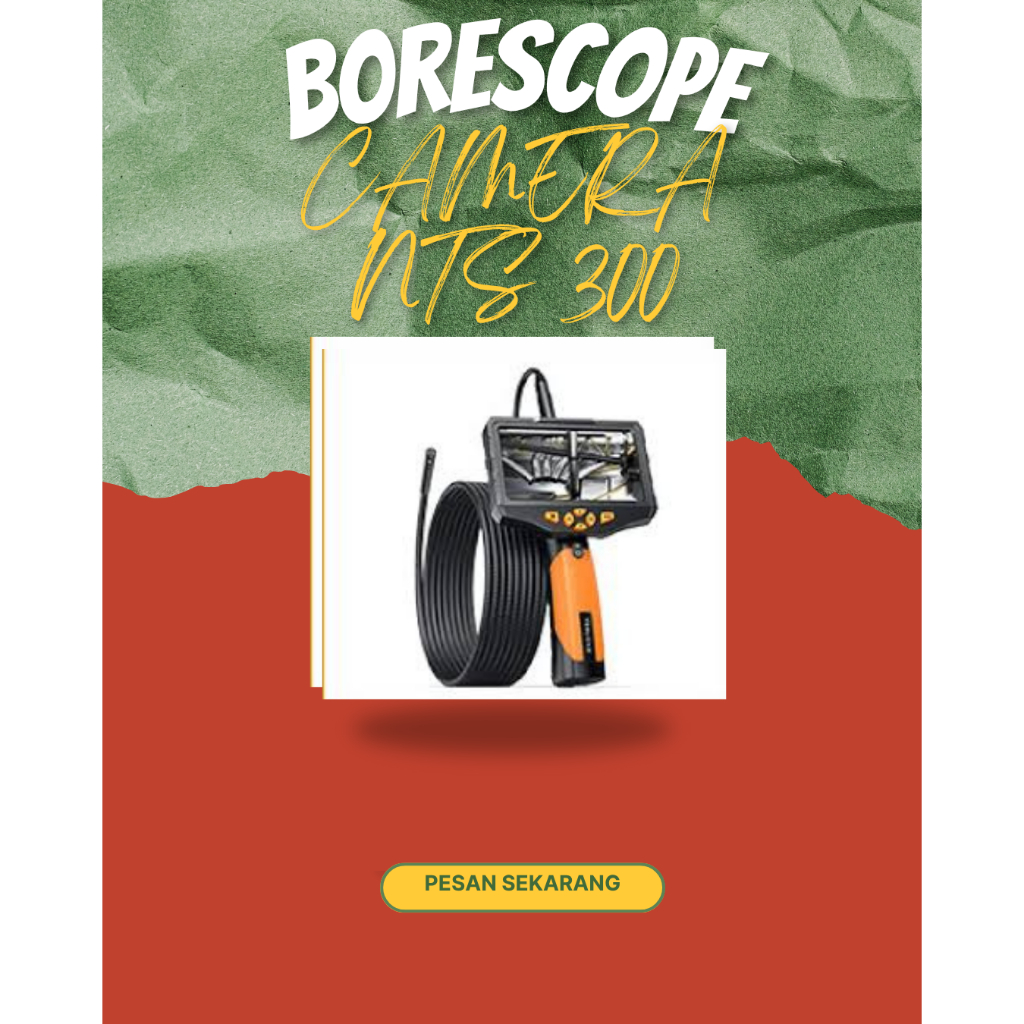 Endoscope Borescope Camera NTS 300/NTS-300/NTS300 Kabel 5M