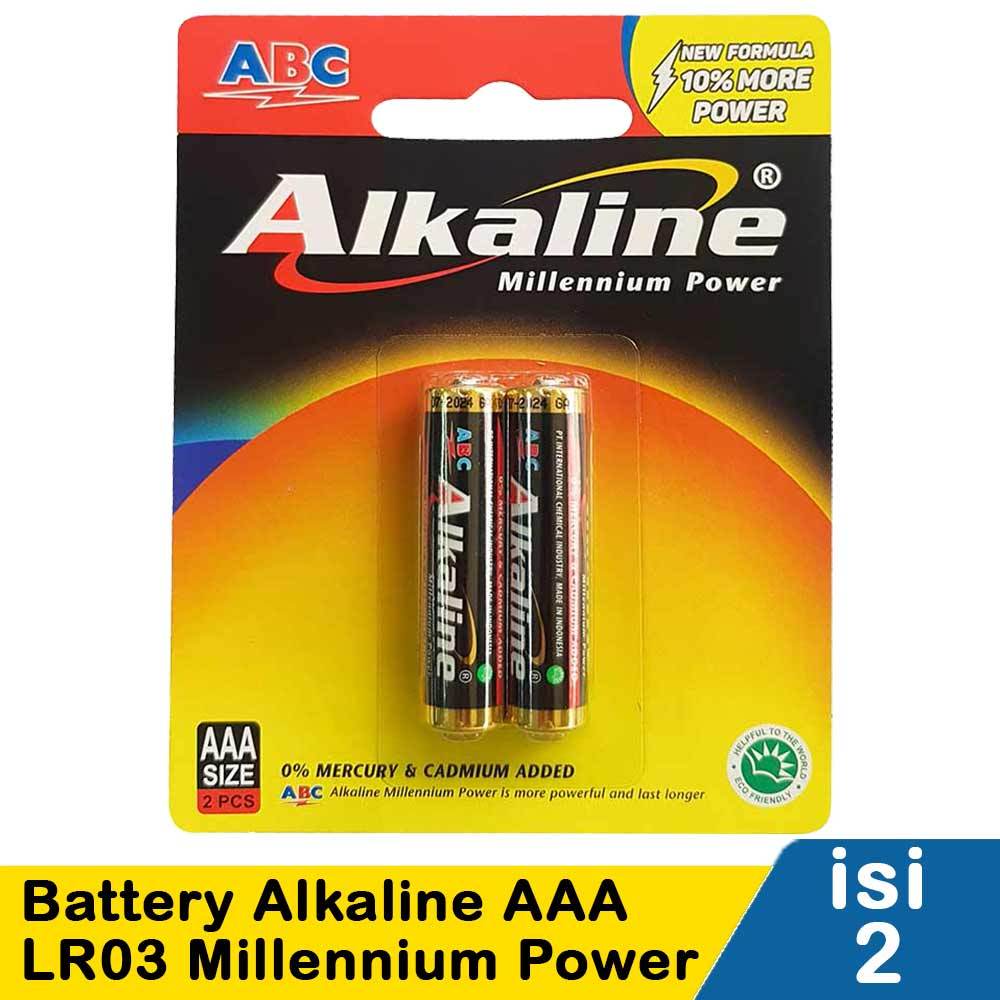 BATERAI ALKALINE AAA / A3 BATTERY ABC / Baterai Alkaline AAA 1.5V