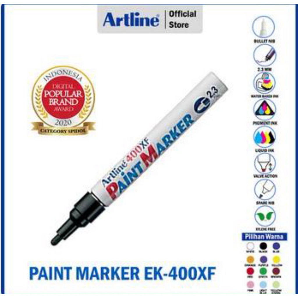 

Artline Spidol Paint Marker -400XF