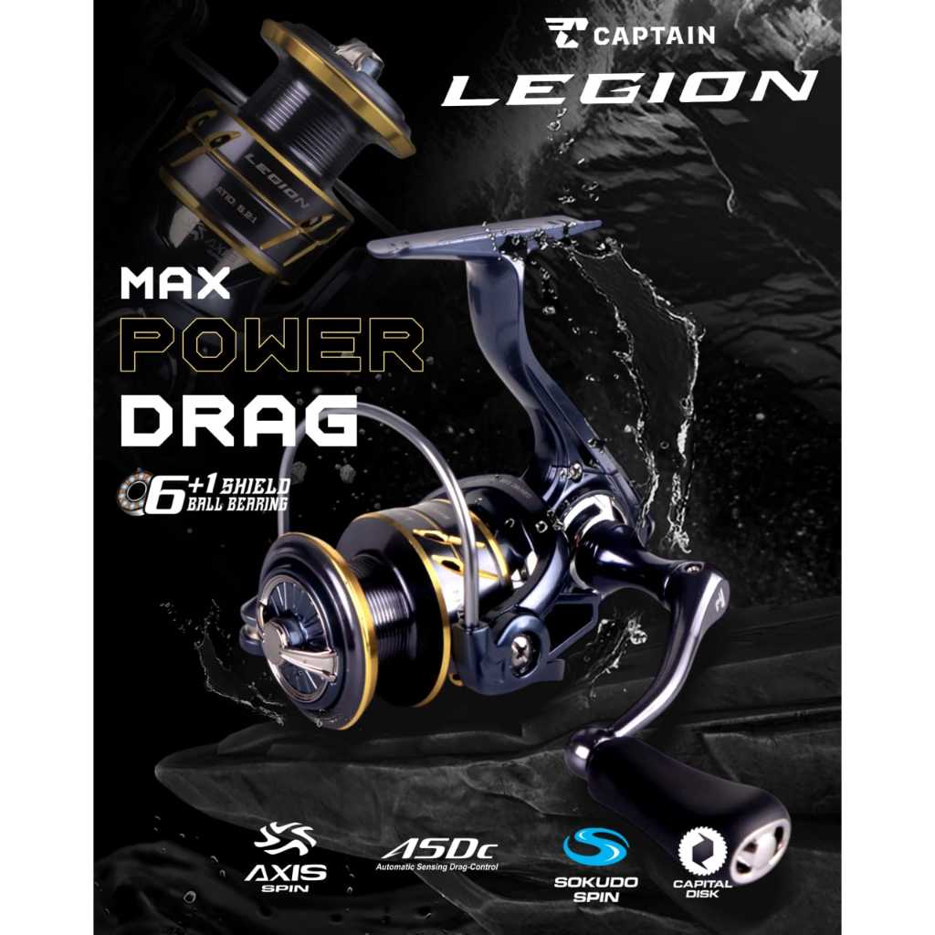 Reel Pancing CAPTAIN CLASSIC LEGION 2000 3000