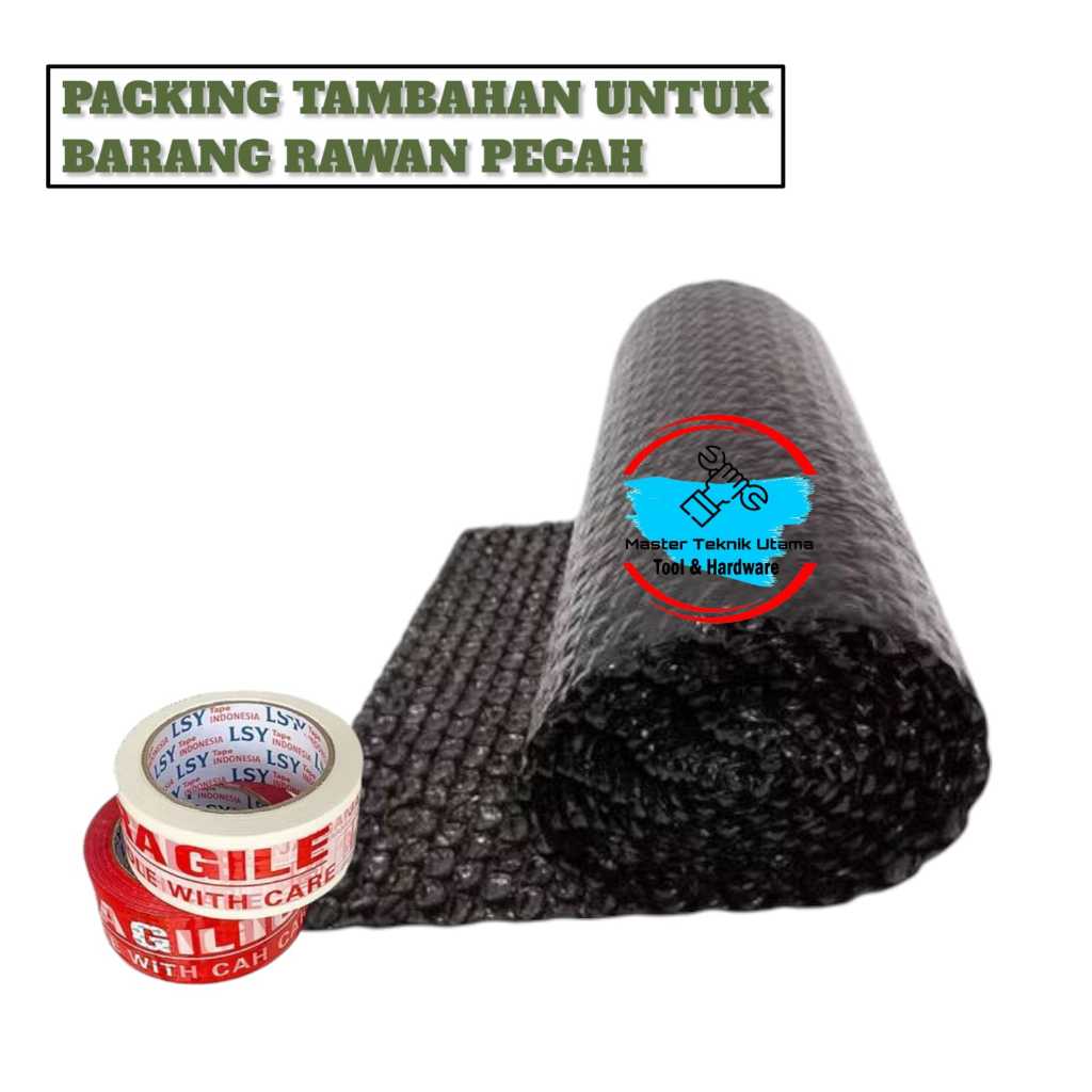 

[Wajib Order] EXTRA BUBBLE WRAP + FRAGILE / bubble packing untuk melapisi produk yang rawan pecah
