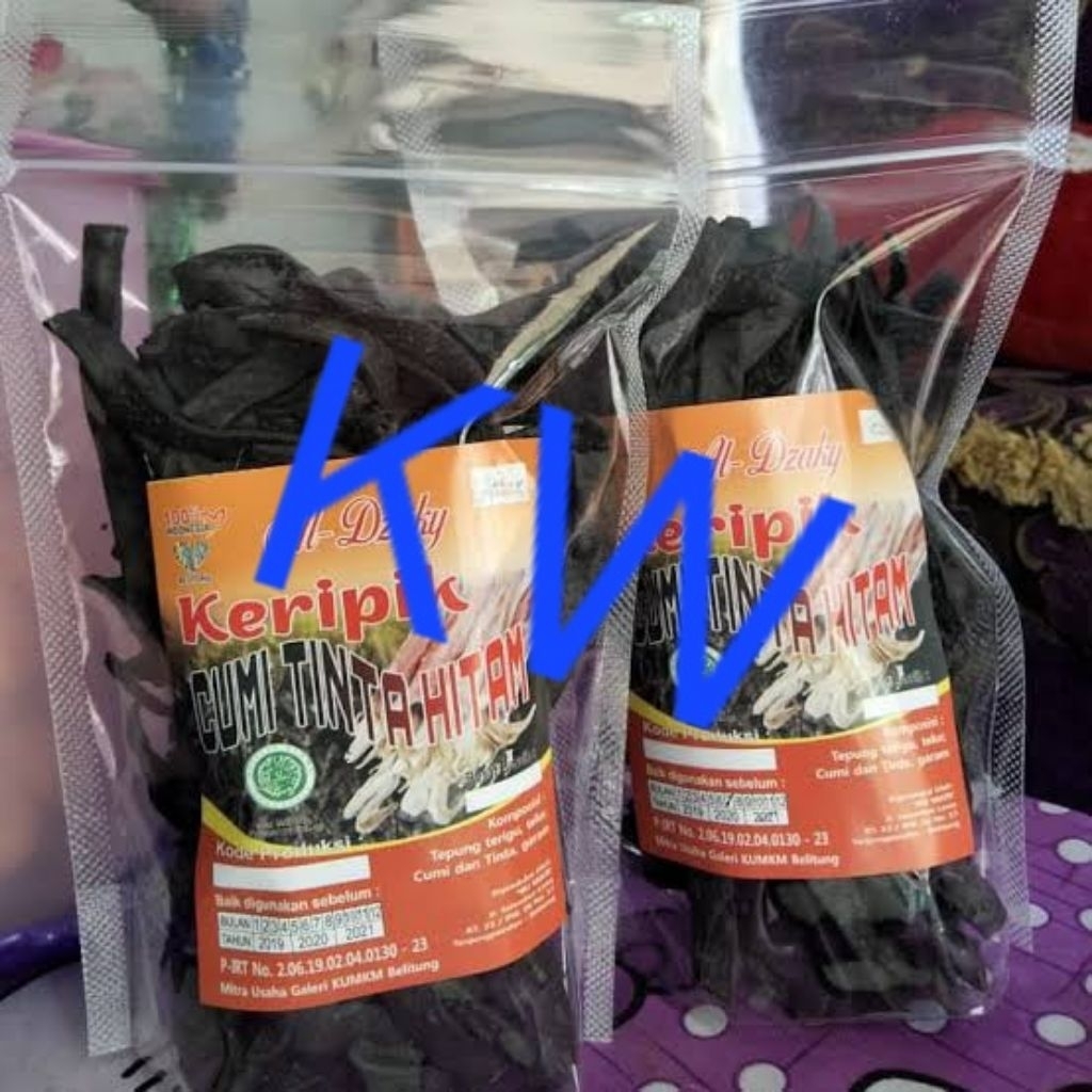 

keripik cumi hitam harga diakon 50% (grosir) terbatas