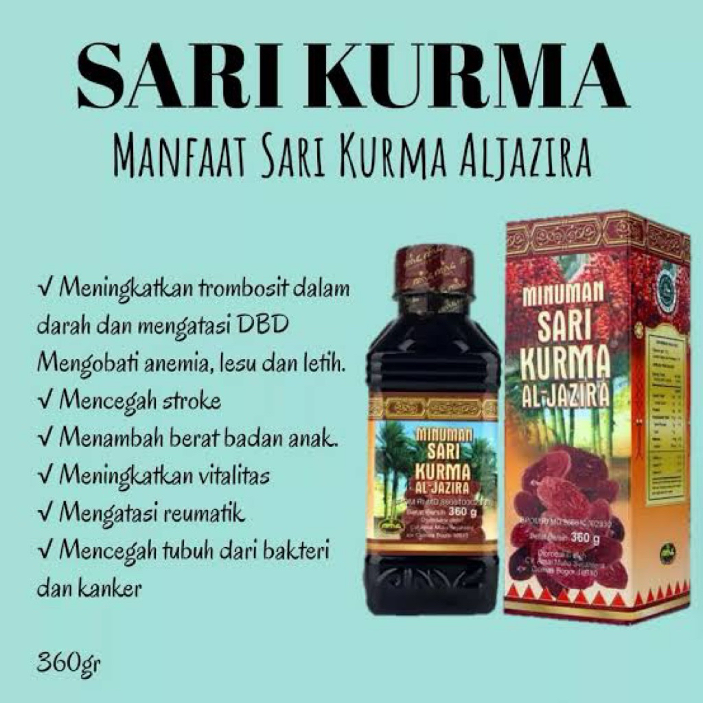 

Sari Kurma AL-JAZIRA 330 gram