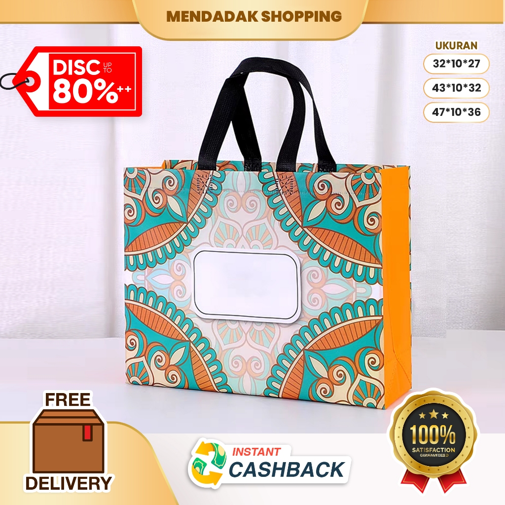 

(ETALASE 1-AN) Souvenir - Tas Spunbond - Totebag Wanita - Tas Belanja - Tas Jinjing - Totebag - Tas Jinjing Wanita - Tas Hampers - Tas Souvenir - Tas Lipat - Goodie Bag - Tas Ulang Tahun - Kantong Belanja - Tas Hampers - Tas Kado - Souvenir Pernikahan