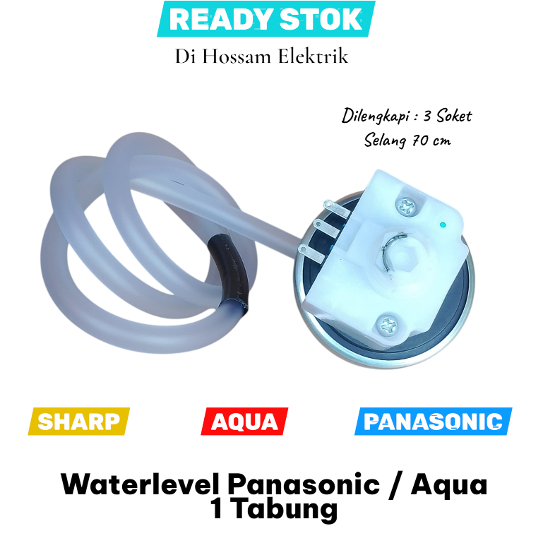 WATER LEVEL MESIN CUCI SANYO AQUA + SELANG MESIN CUCI 1 TABUNG