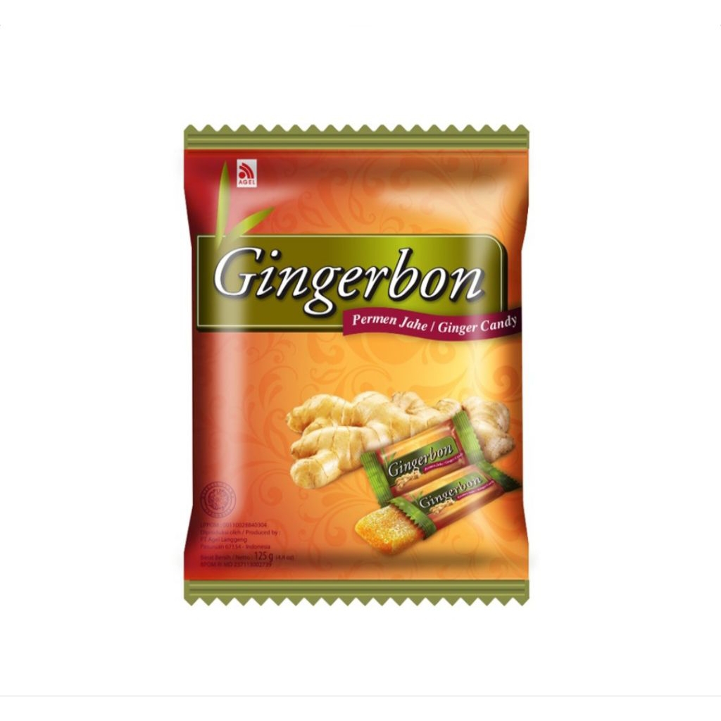 

Gingerbon Candy Jahe 125gr