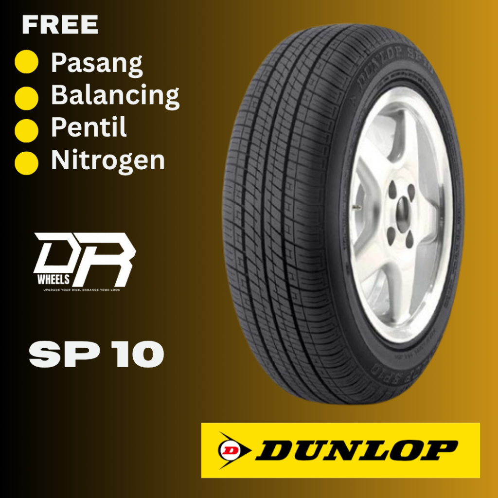 Ban mobil tubles ukuran standar avanza,veloz.xenia dll 185 70 r14 dunlop sp10