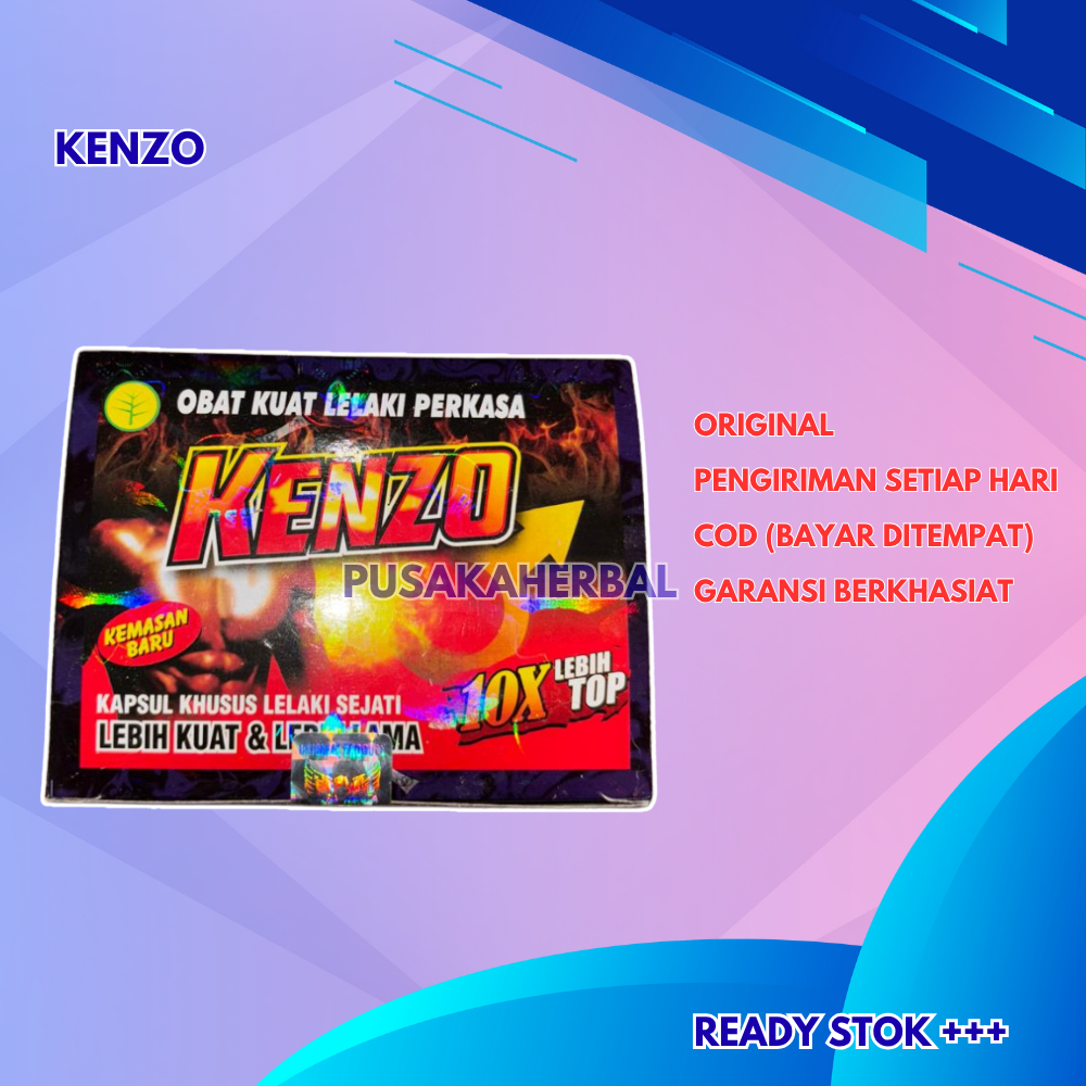 

Kapsul Kenzo Original Stamina Pria Dewasa