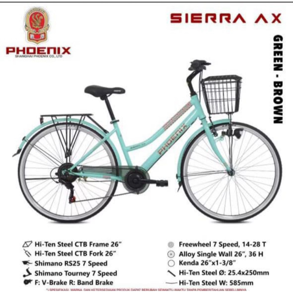 Sepeda Phoenix 26 inch CTB SIERRA AX