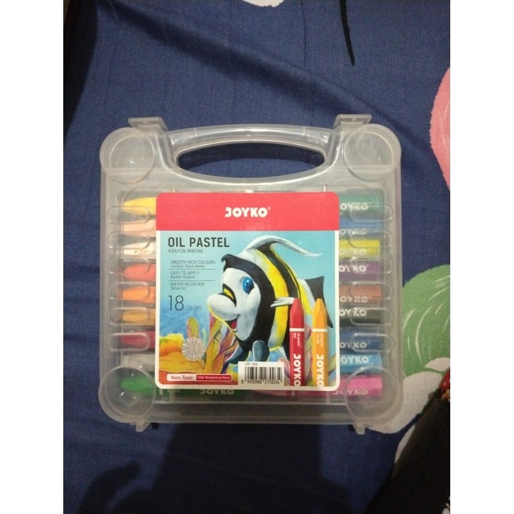 

oil pastel krayon minyak joyko 18 colors murah