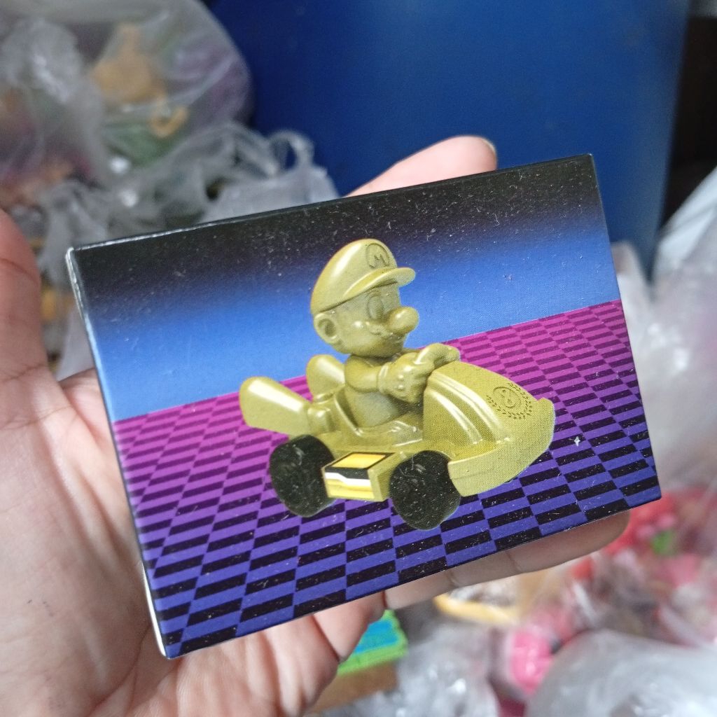 happy meal toys Mario bros mario car gold 2024