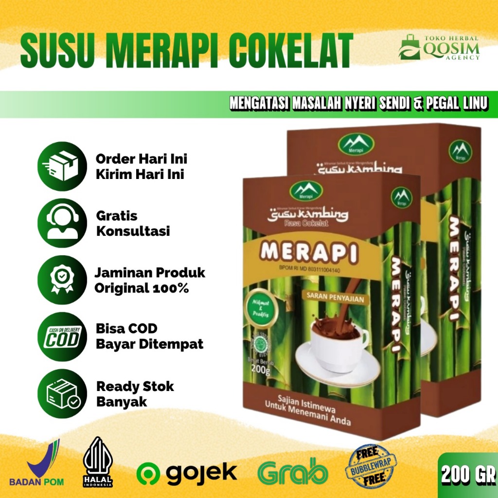 

Susu Kambing Etawa Rasa Cokelat Susu Bubuk Merapi Mengatasi Nyeri Sendi Alami