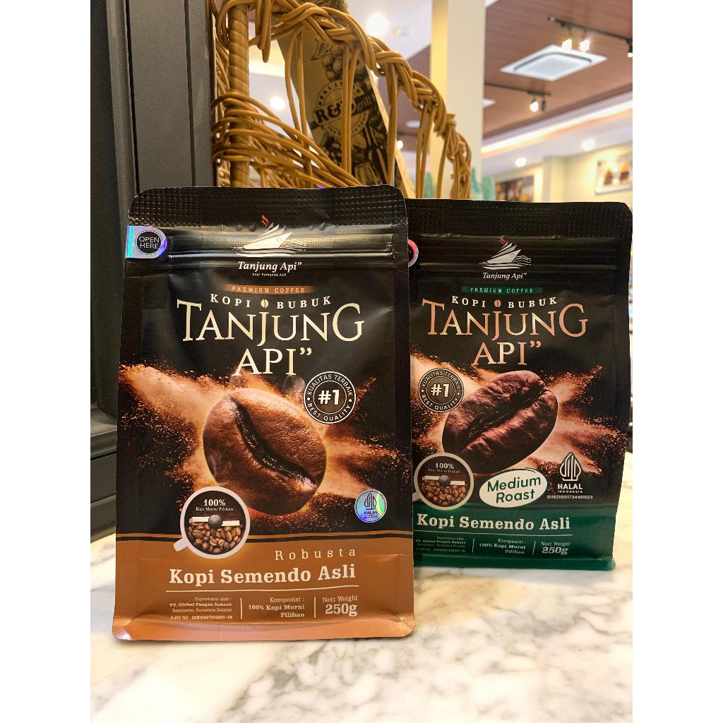 

Kopi Semendo Asli Tjap Tanjung Api 250 GR
